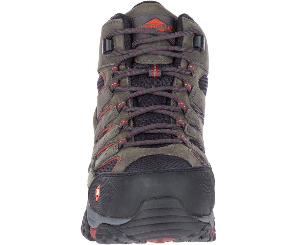 Merrell Støvler Herre - Moab Vertex Mid Waterproof Comp Toe - Brune - ZRC912576